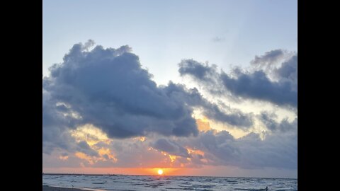 Sunrise on the Gulf of Mexico