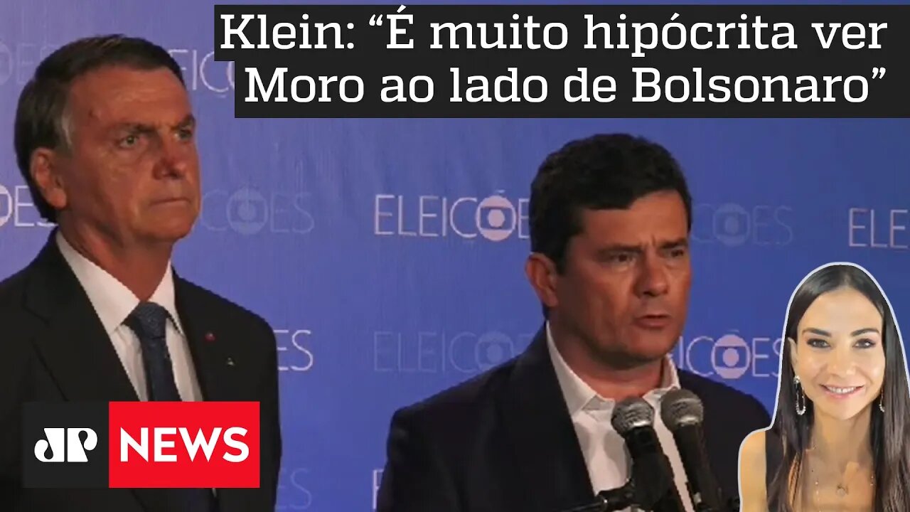 Sérgio Moro fala em coletiva após debate entre Lula e Bolsonaro na TV Globo