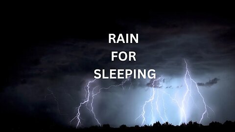 Rain Sounds for Sleeping: Sleep in 2 Minutes & Fight Insomnia - Live Rain