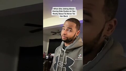 When she say she got side dudes ☠️☠️☠️ #tiktok #tiktokvideo #trending