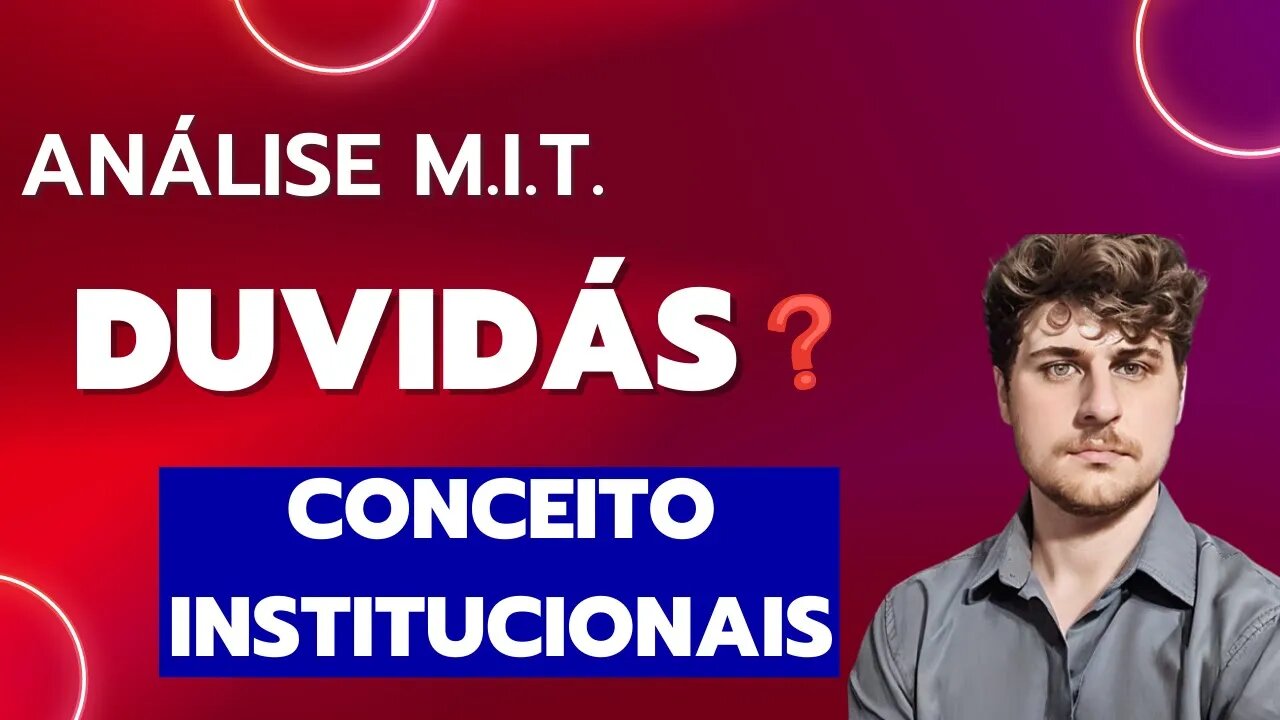 Análise dos Mercados M.I.T.