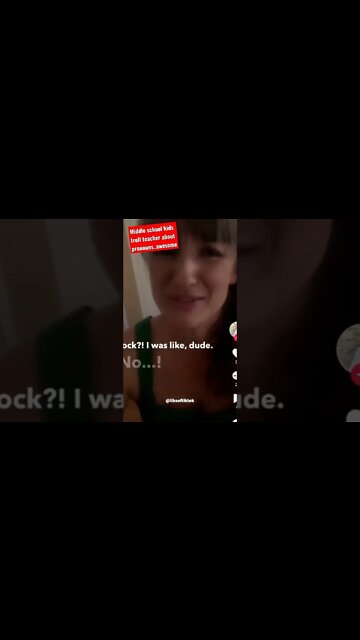 Middle school kids troll teacher. Show how ridiculous the pronoun game is.