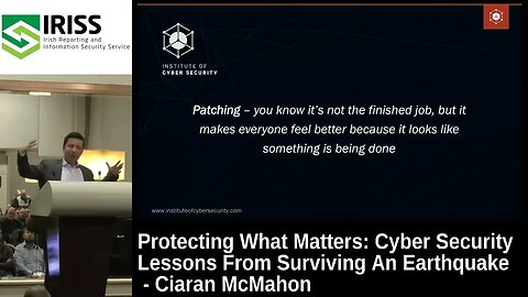 Protecting what matters cyber security lessons from surviving an earthquake