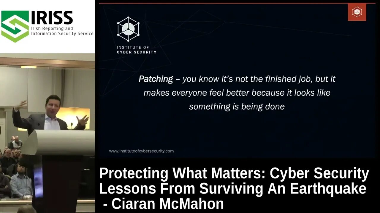 Protecting what matters cyber security lessons from surviving an earthquake