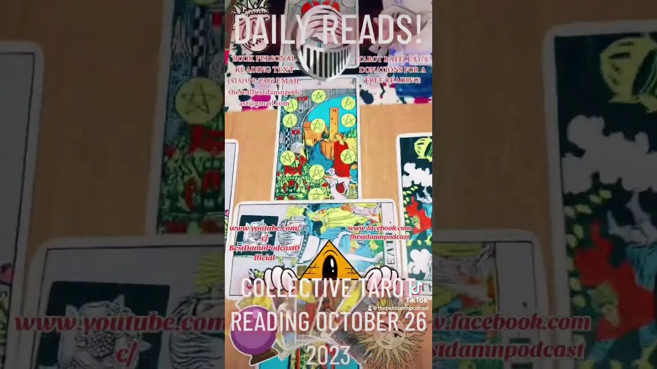 COLLECTIVE TAROT READING OCTOBER 26 2023