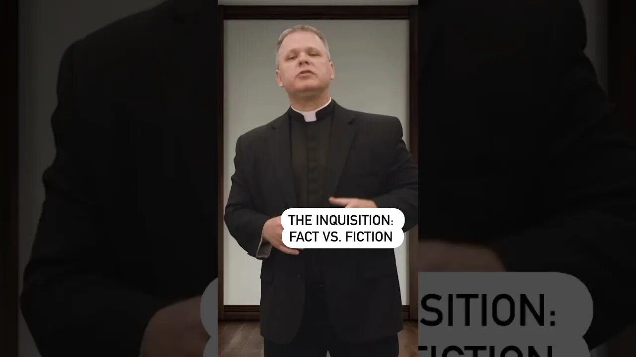 The Inquisition: Fact vs. Fiction #LivingDivineMercy #frchrisalar #ewtn