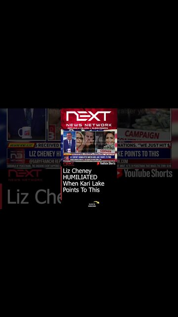 Liz Cheney HUMILIATED When Kari Lake Points To This #shorts