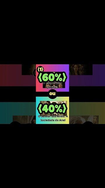 Qual você filme você escolhe?