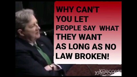 WHERE IS FREEDOM OF SPEECH!