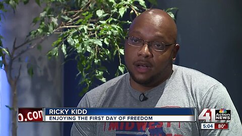 Ricky Kidd relearning life after spending 23 years in prison