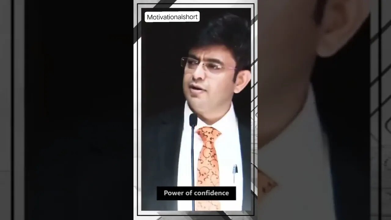 Power Of Confidence by Sonu Sharma motivational Shorts in hindi #MfrQuotes