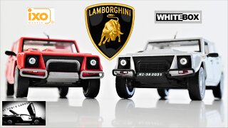 LAMBORGHINI LM002 - IXO VERSUS WhiteBox - 1/43