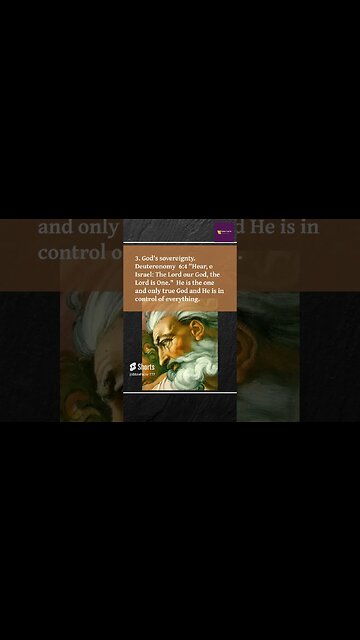 Biblical symbology the number One #shorts