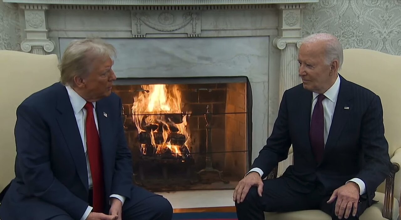 POLITICS TOUGH, NOT NICE! Trump tells Biden after HISTORIC HANDSHAKE getting back to White House