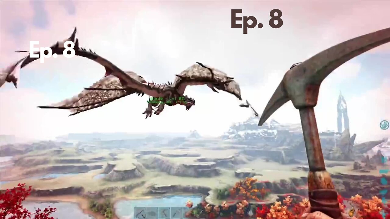 Taming Ember Wyverns. Ark Crystal Isles Ep. 8