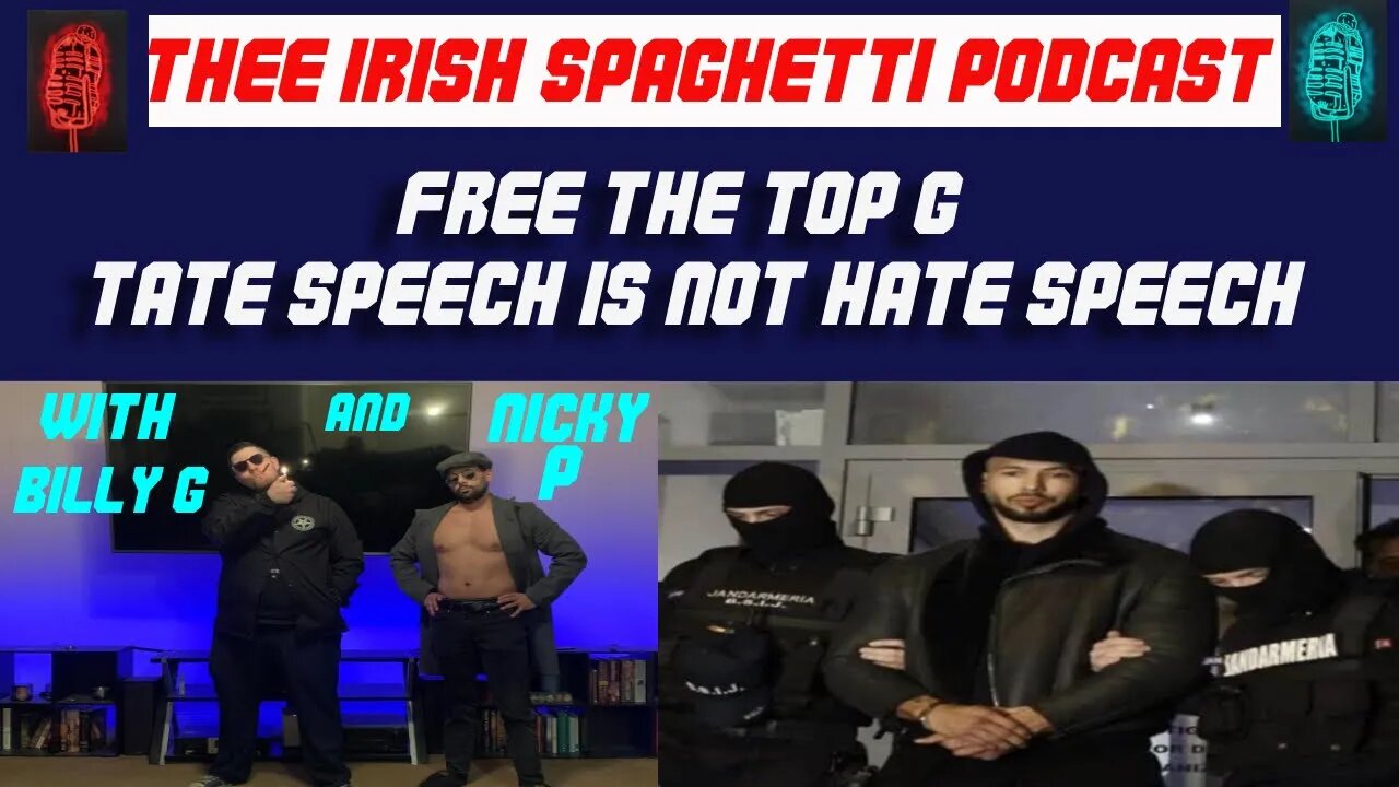 Free Andrew Tate! Tate Speech is not hate speech