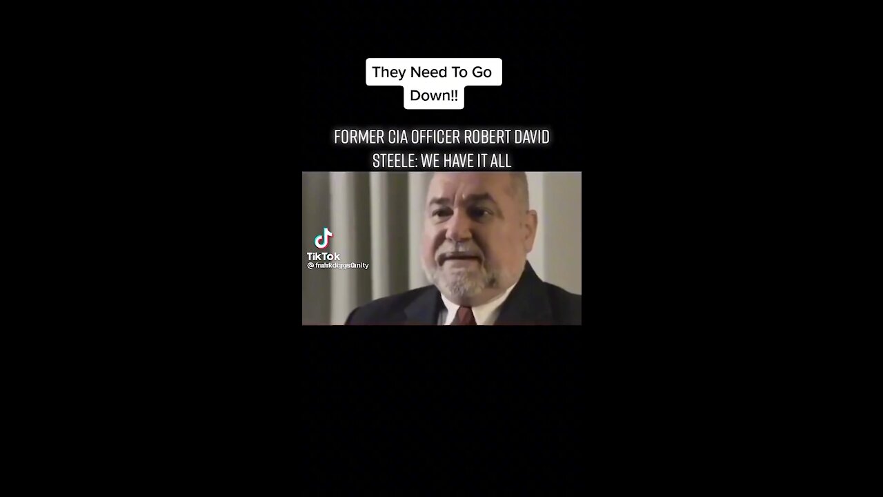 Robert David Steele “We have it all”