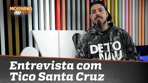 Tico Santa Cruz tem conversa franca sobre depressão, rock atual e mensagens positivas