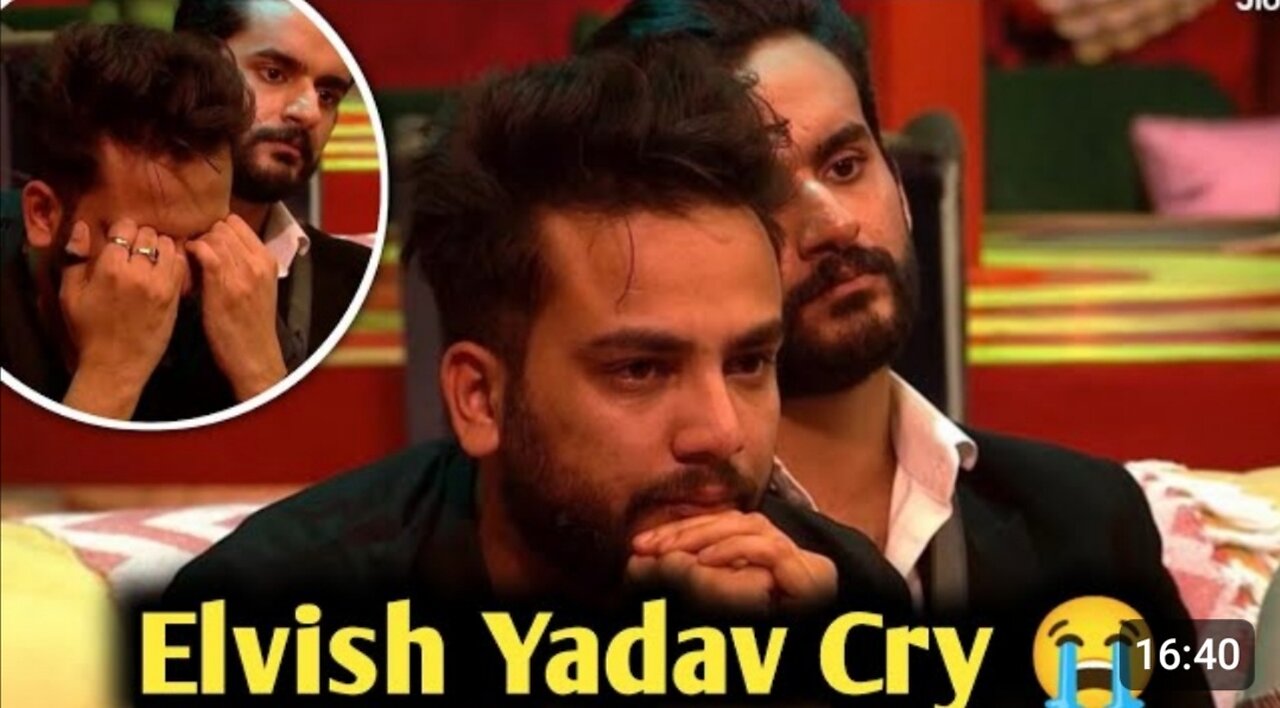 Elvish yadav cried on bigg boss ðŸ˜ðŸ˜