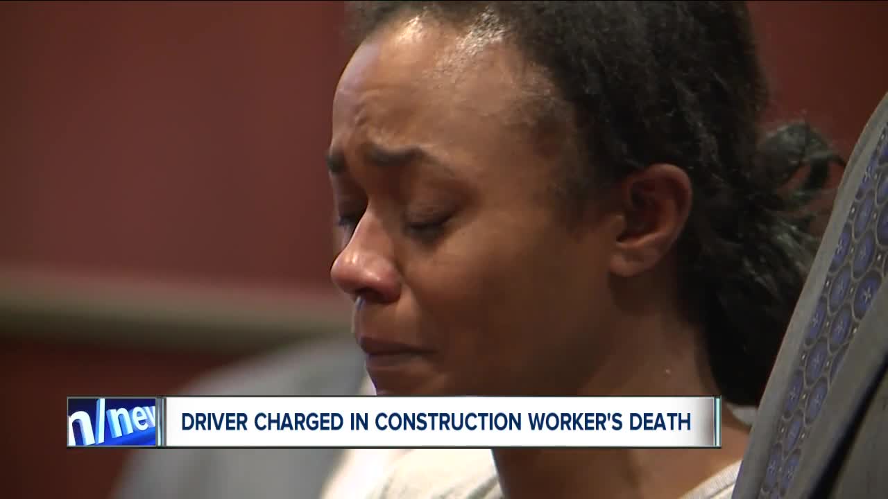 Driver charged in construction worker's death