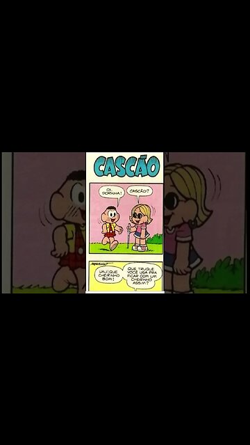 Cascão [Pause o Vídeo Caso Não Consiga Ler]