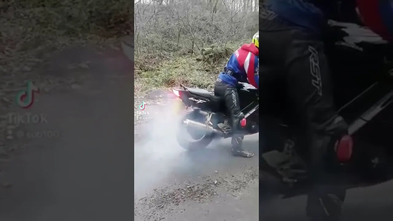 HONDA 600 BURNOUT