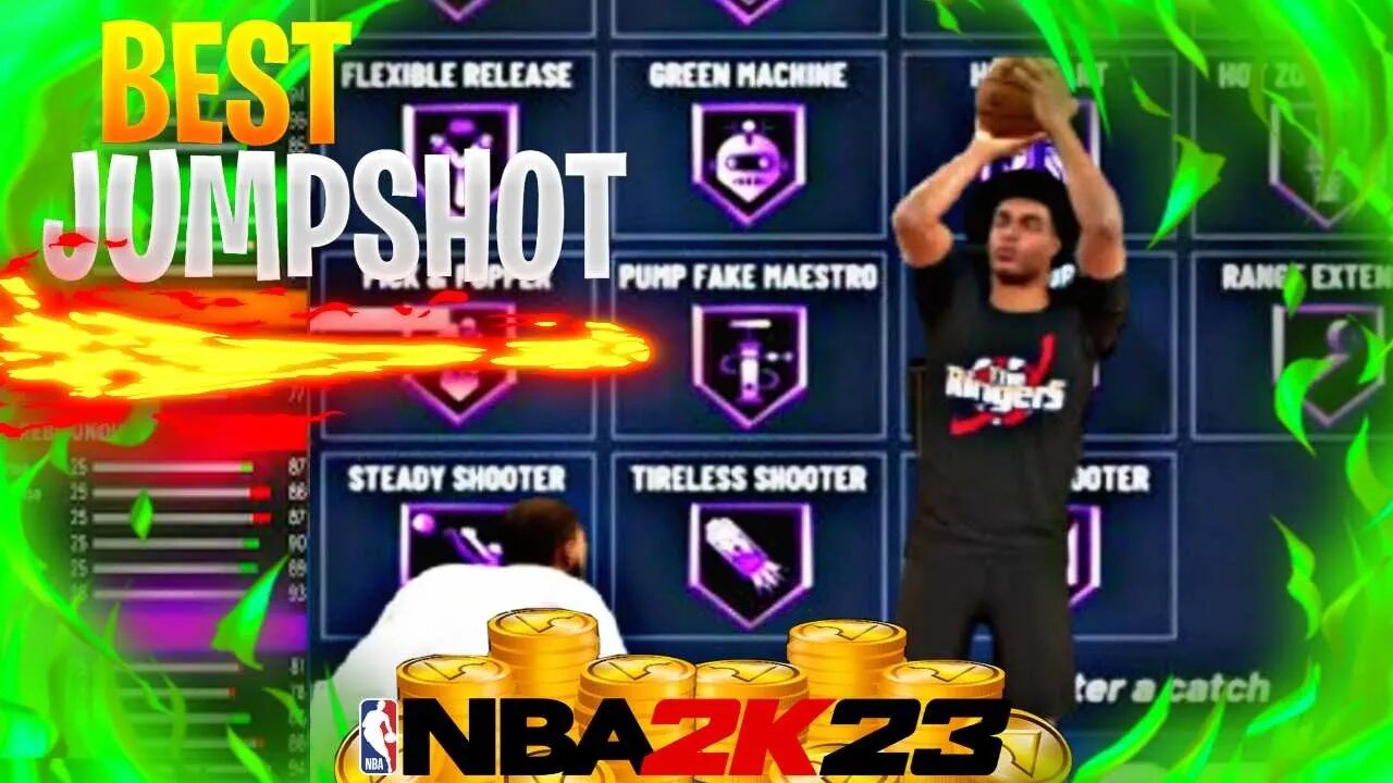 NBA2K23 Best Custom Jumpshot + Best Badges For All Builds 2K23 (NEXT GEN & CURRENT GEN)