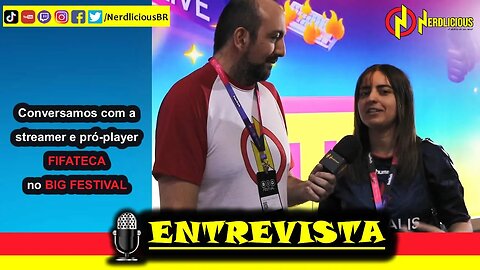 🎙️ ENTREVISTA! Batemos um papo super legal sobre FIFA com a FIFATECA no BIG FESTIVAL! Confira!