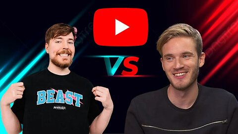 Mr. Beast vs PewDiePie | The Battle For Supremacy!