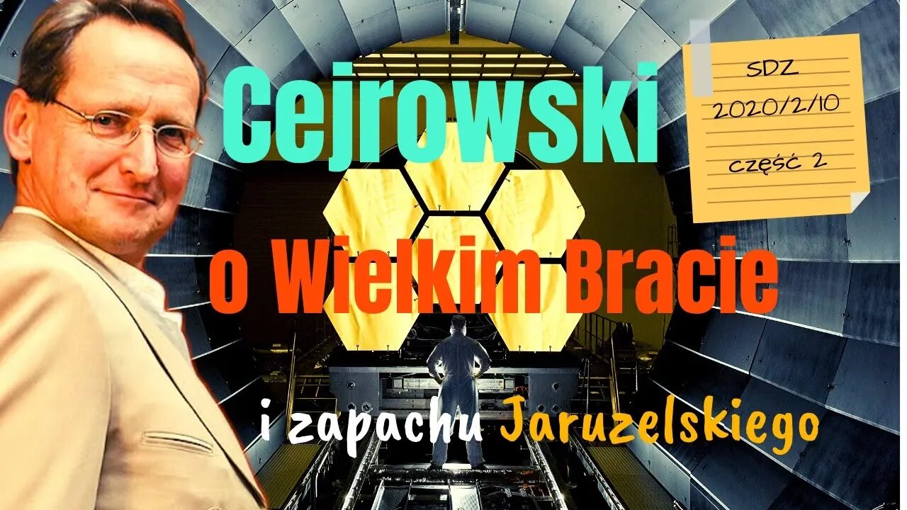 Cejrowski o Wielkim Bracie i zapachu Jaruzelskiego 2020/2/10 Studio Dziki Zachód odc. 45 cz. 2