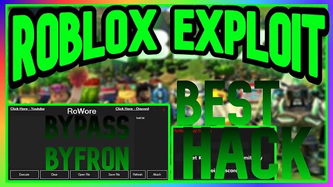ROBLOX Free Working Executor - BYPASS BYFRON & UWP *PASTEBIN 2023*