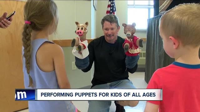 Bringing his puppets back to Western New York