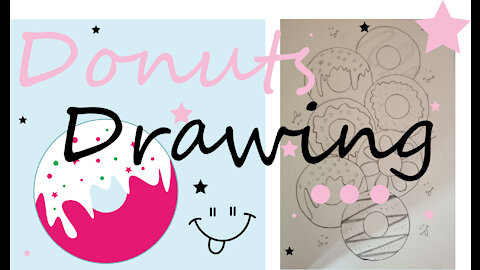 Donuts Drawing | Doodles