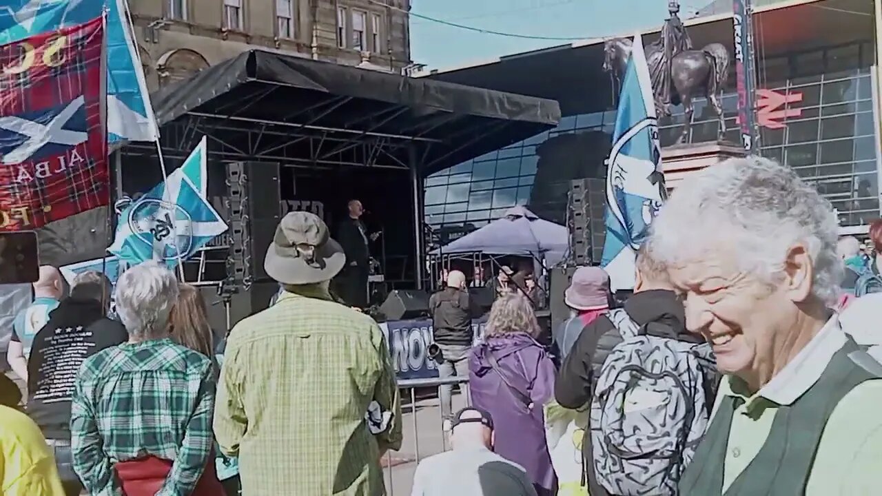 Alba Party Neale Hanvey speech , Glasgow