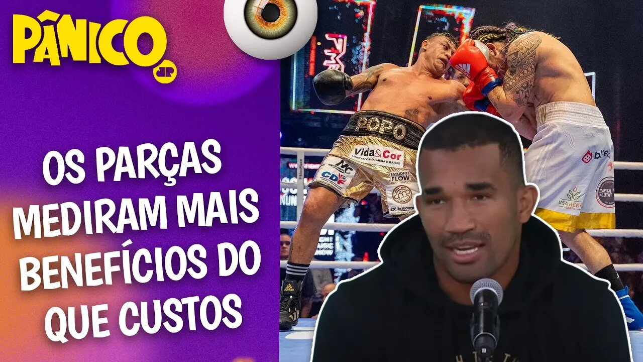 Esquiva Falcão: 'LUTA DE WHINDERSSON NUNES E POPÓ SOMA TRAZENDO MAIS FÃS PARA O BOXE'