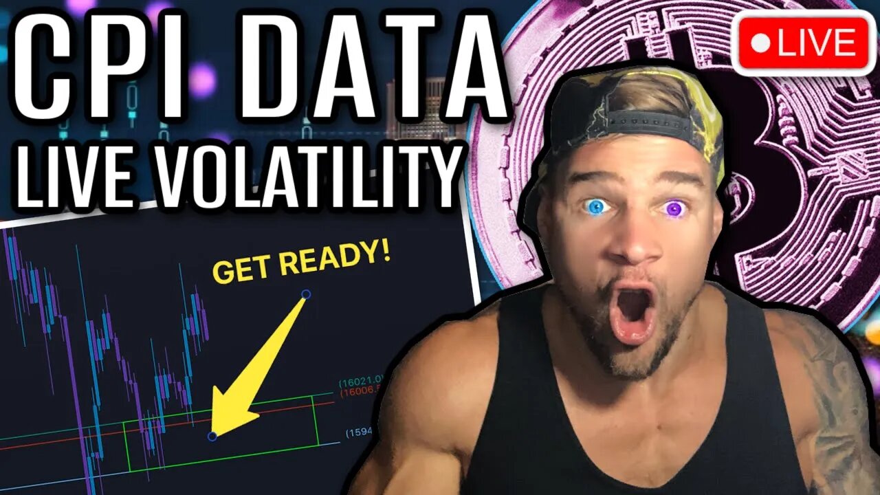 🔴 LIVE - MARKET VOLATILITY | CPI DATA RELEASE