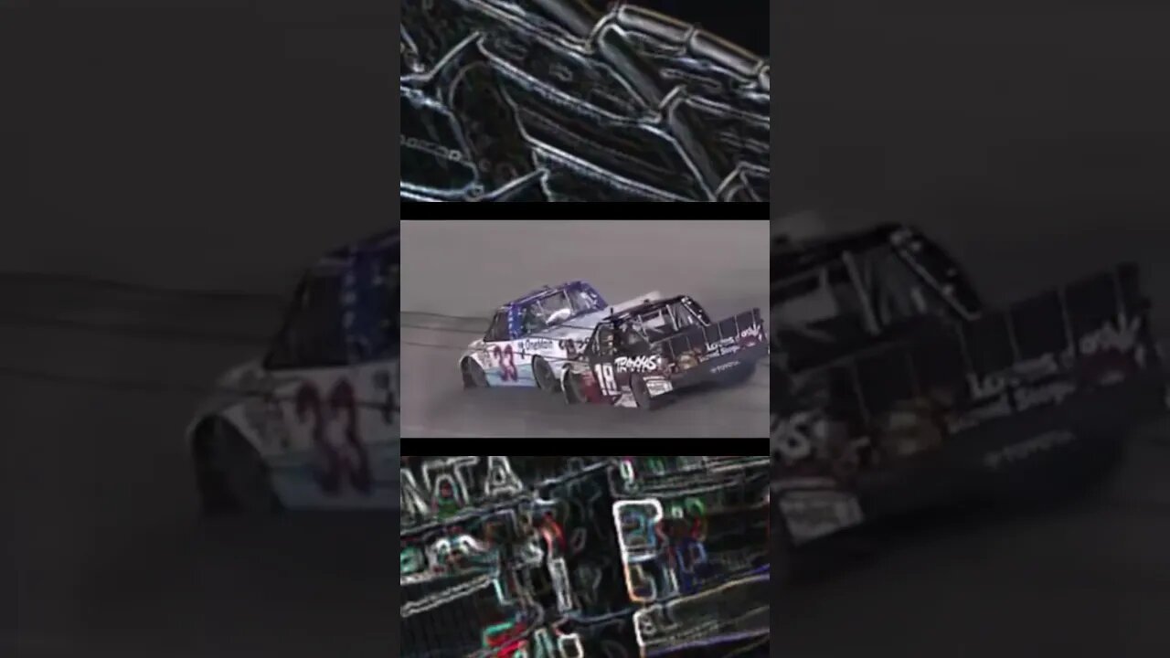 WATCH Kyle Busch intentionally Wreck Ron Hornaday!! | Best Wrecks #nascar #shorts #wreckfest