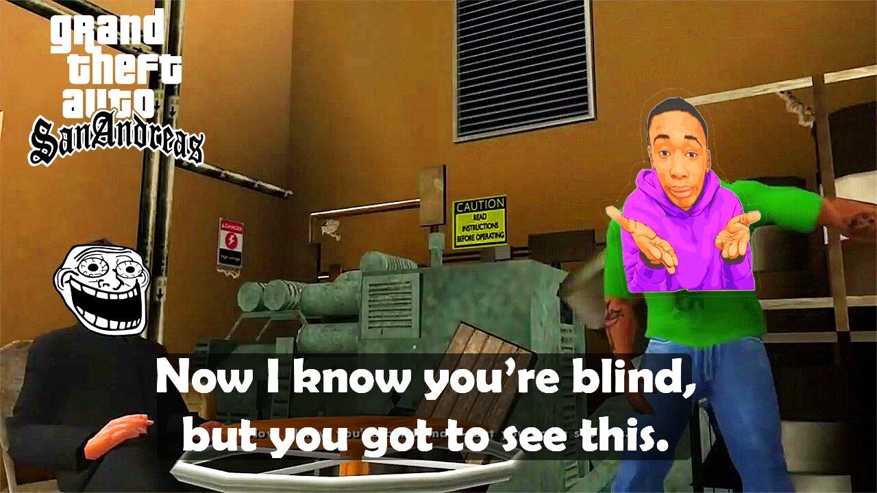 Gta sanandreas blind man hularious moments with cj