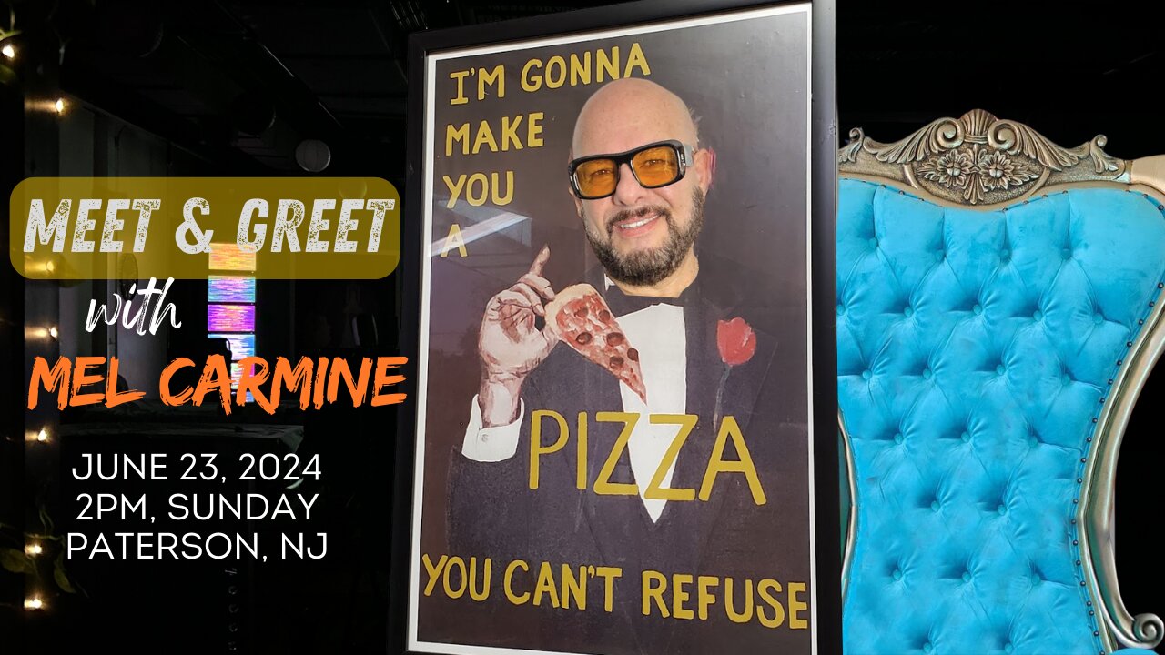 Mel Carmine will Make you Pizza at Marcello's Pizza, NJ | 👉 👉 Correction, June 23 @ 2 PM EST