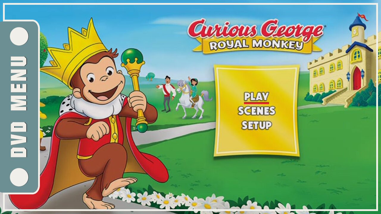 Curious George: Royal Monkey - DVD Menu