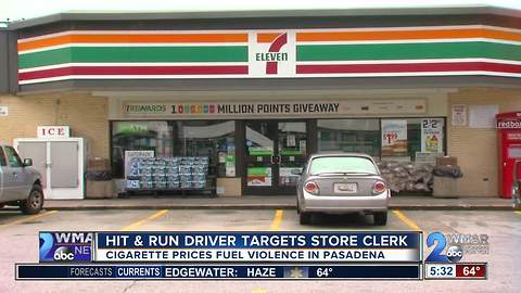 Angry customer runs over 7-Eleven clerk