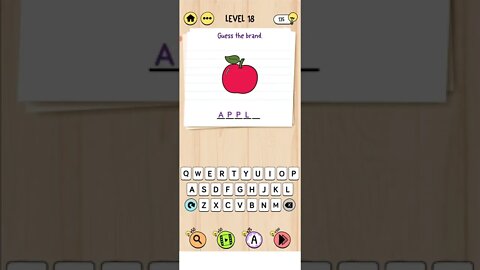 Brain Test Tricky Words Level 18