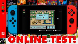 NES Multiplayer ONLINE TEST (Nintendo Switch Online)