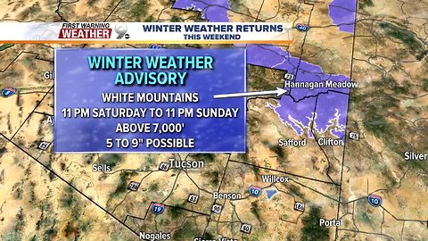 Rain and snow back in the forecast