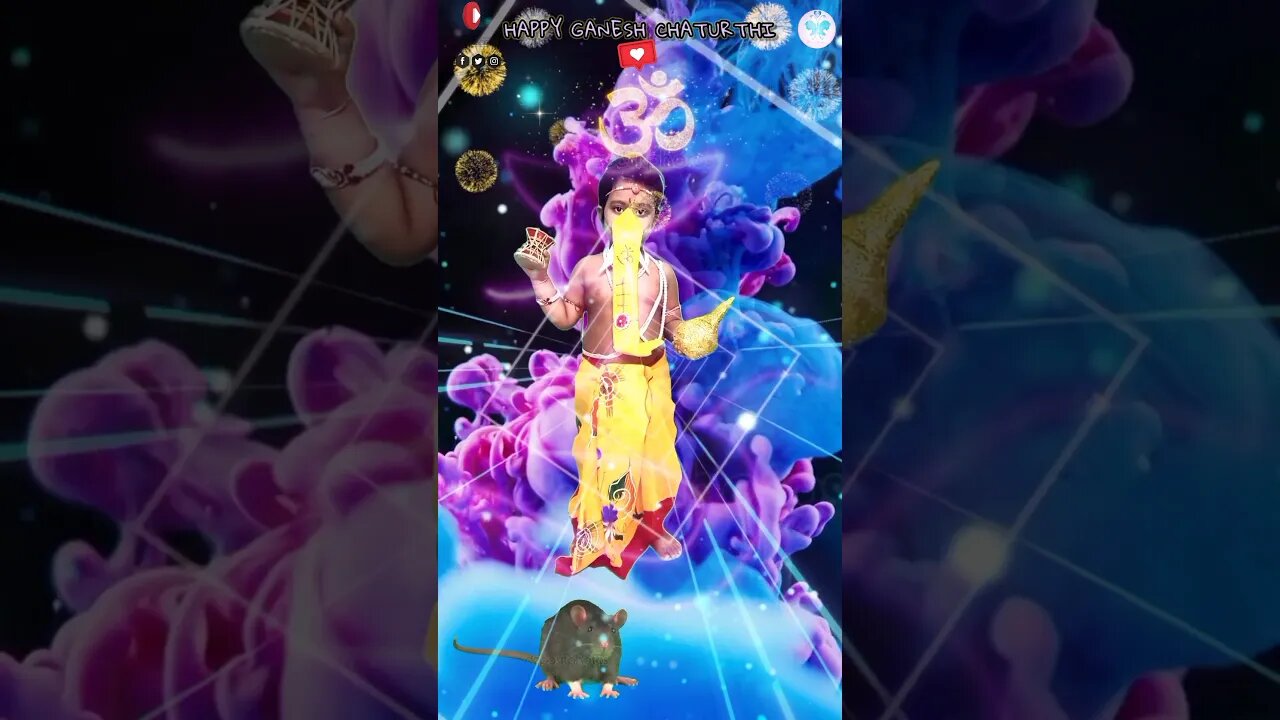 শুভ গনেশ চতুর্থী #shorts #happyganeshchaturthi #trendingshorts #cutypie #viral #trending #ganesha