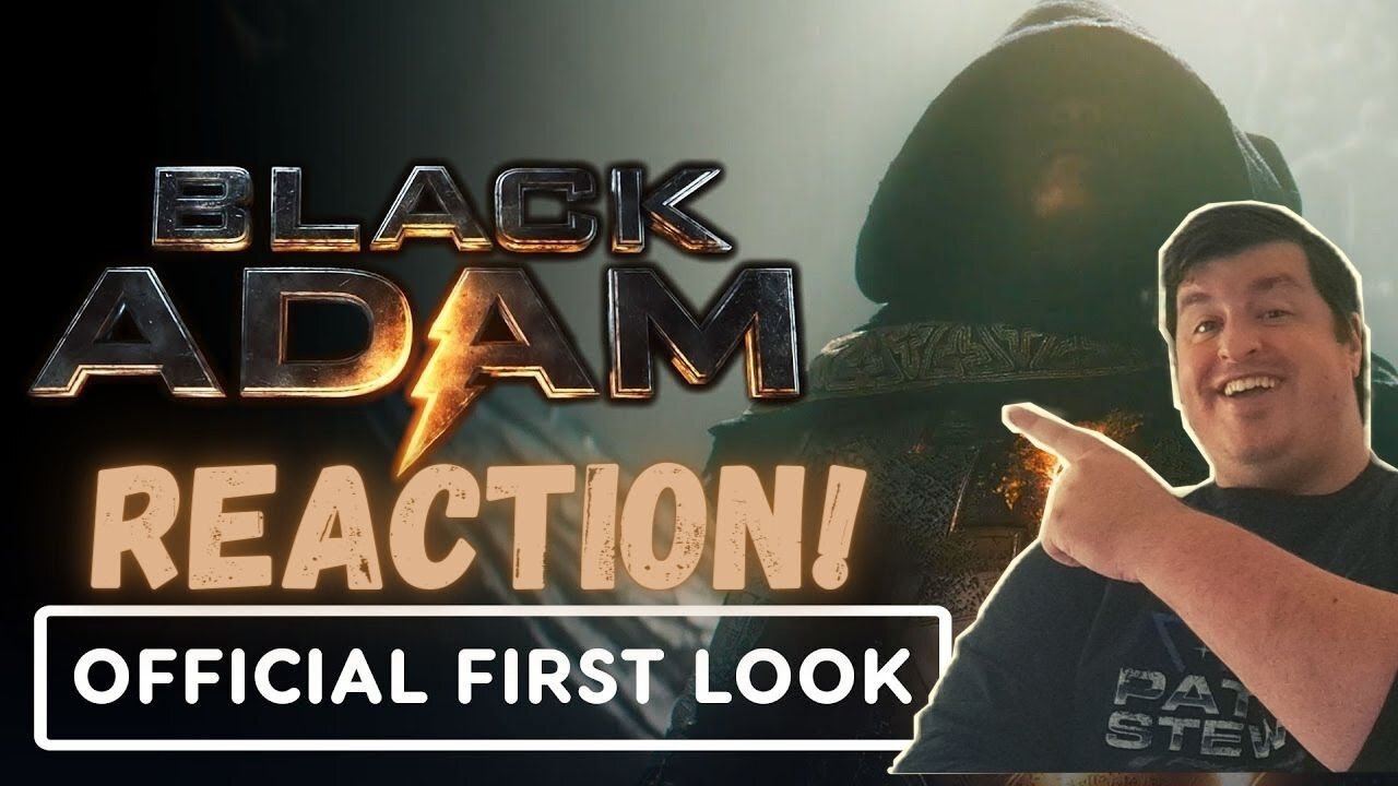 Black Adam - Official First Look Teaser Trailer Reaction! - DC FanDome 2021