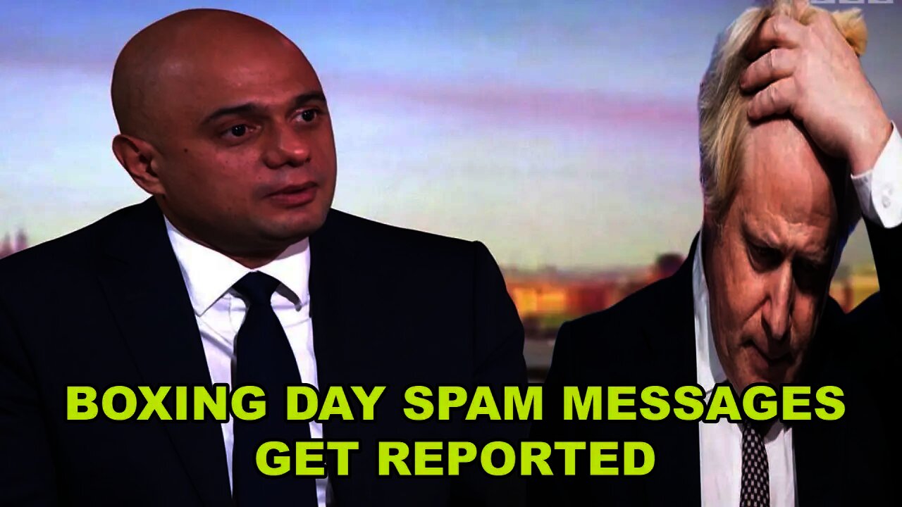 Based Brits Mass Report Taxpayer Funded Boxing Day Booster Message As Spam