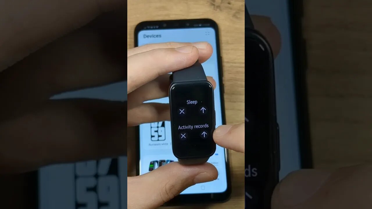 Sort and Change Custom Cards Huawei Band 8 #shrots #HuaweiBand8 #CustomCards #SmartwatchHowTo