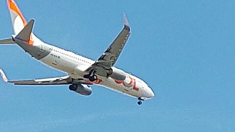 Boeing 737-800 PR-GXX coming from Guarulhos to Fortaleza