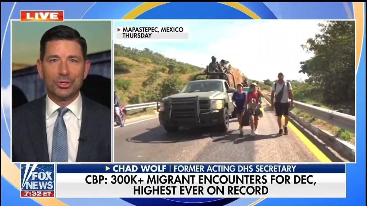 Fmr Acting DHS Sec Exposes Illegals Using Fake Passports to Pose As Minors At Border